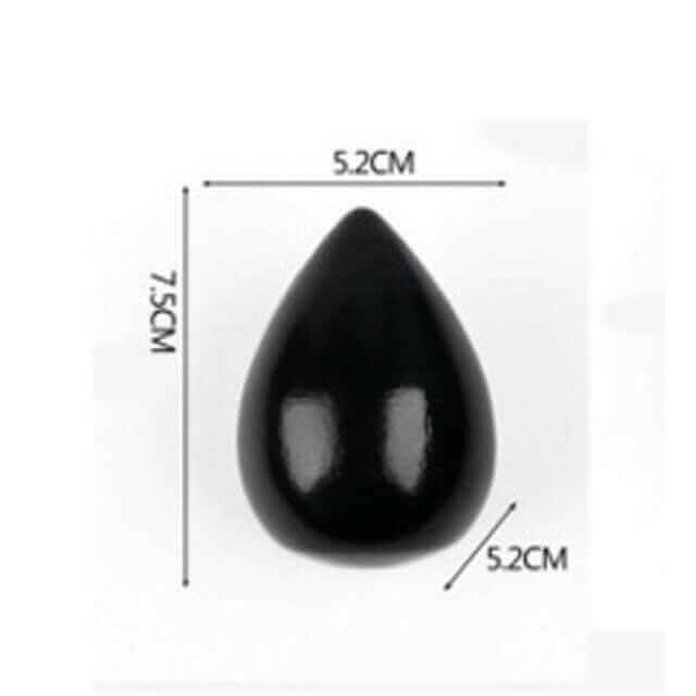 1 Pcs Wall Hanger Wood Wall Hanger Chic Water Drop