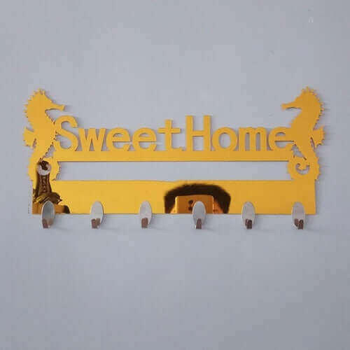 1 Set 6PC Hook Wall Stickers Decorative Home