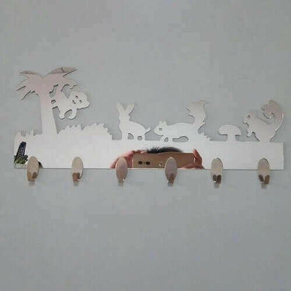 1 Set 6PC Hook Wall Stickers Decorative Home.