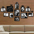 1 set (18 pieces) mirror wall sticker 3D Acrylic