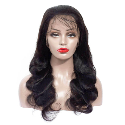 13x4 HD Transparent Lace Frontal Body Wave Human Hair Wigs 200% Densit.