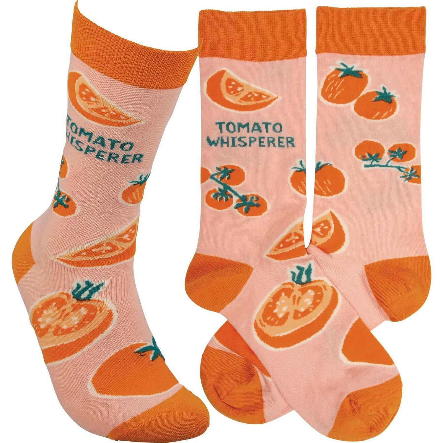 Tomato Whisperer Socks | Funny Novelty Socks with Cool Design |