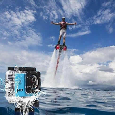 4K  Waterproof All Digital UHD WiFi Camera + RF Remote And Accessories.