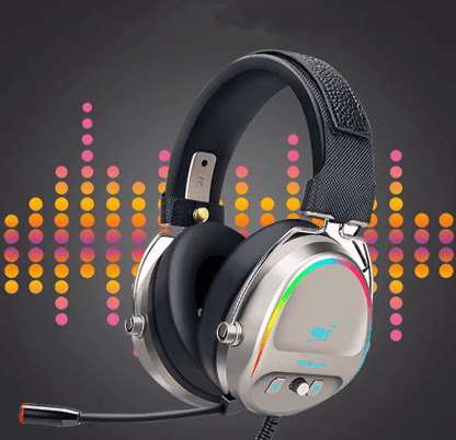 Glow Gear Wired RGB Gaming Headset with Microphone
