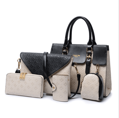 High Quality Luxury Leather Handbags Set For Women.