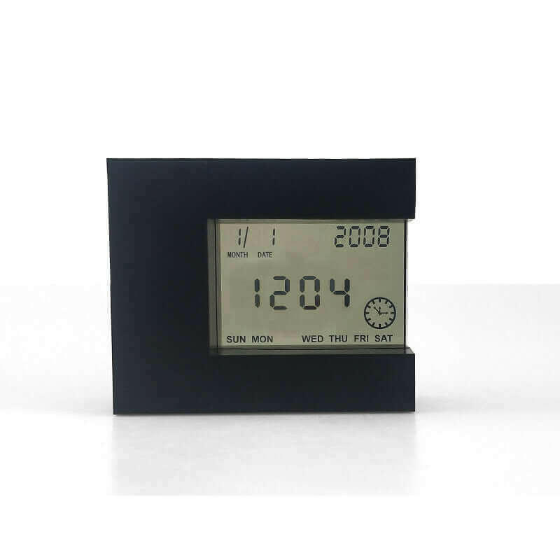 Electronic Square LCD Calendar Alarm Clock Digital.