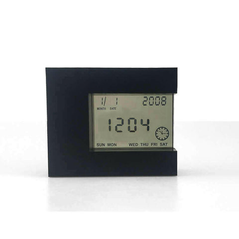 Electronic Square LCD Calendar Alarm Clock Digital.