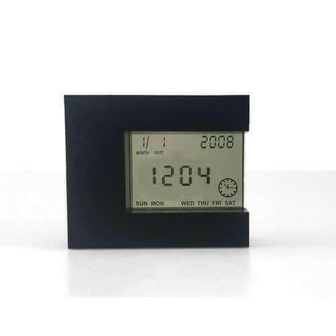 Electronic Square LCD Calendar Alarm Clock Digital.