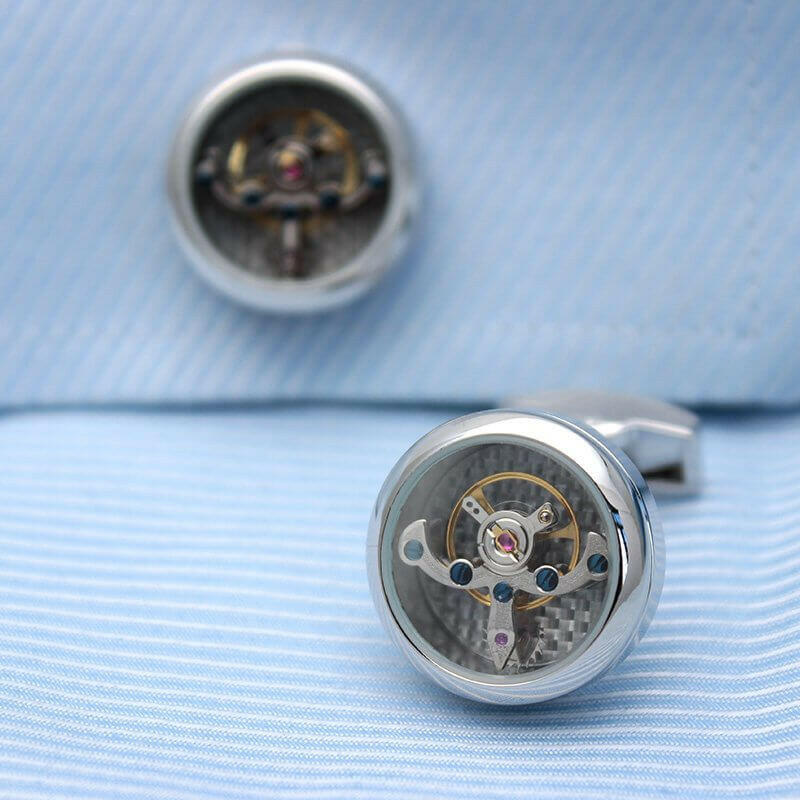 Automatic Watch Engine Cufflinks.