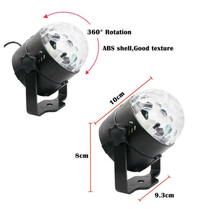 LED Party Projector Light with Sound Activation.