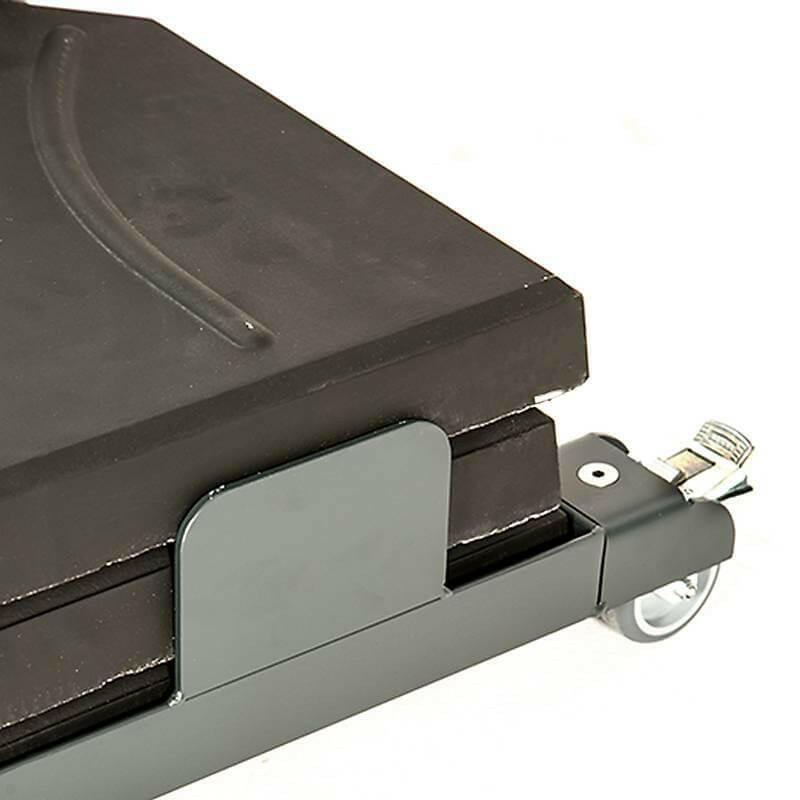 Cantilever Umbrella Flexo base with wheels