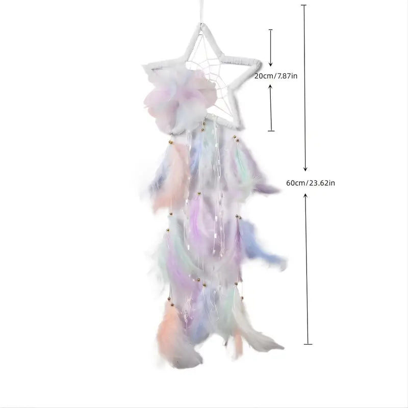 1pc Boho Dream Catcher Wall Hanging Home Decor Ornament