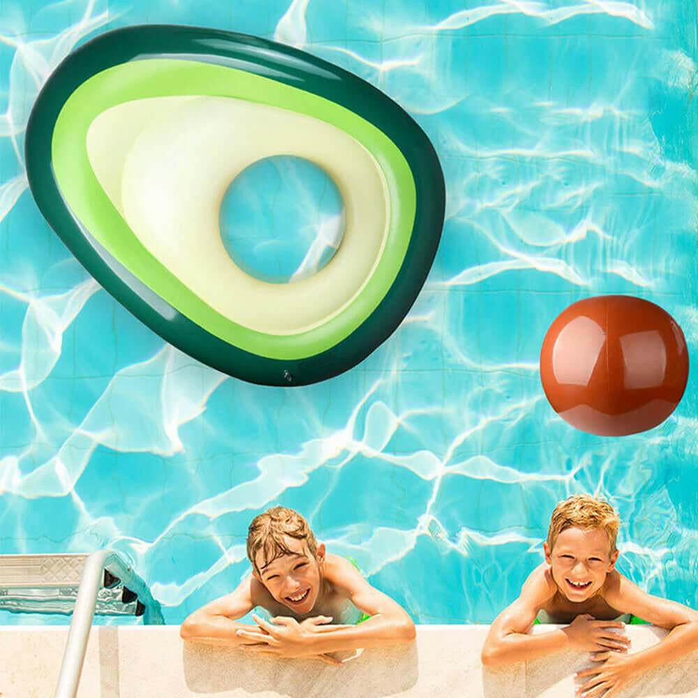 Inflatable Avocado Pool Float Pool Swimming Float Swimming Ring Pool.