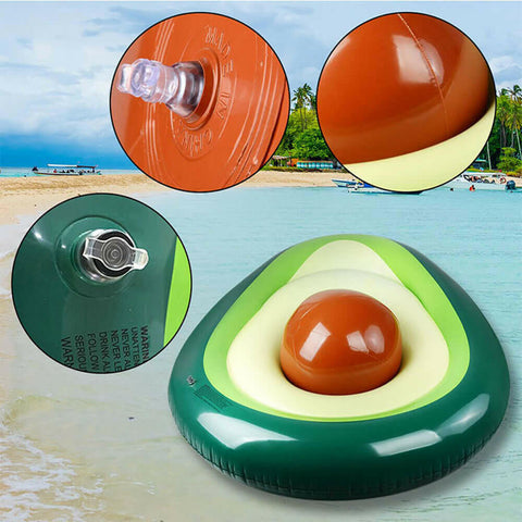 Inflatable Avocado Pool Float Pool Swimming Float Swimming Ring Pool.