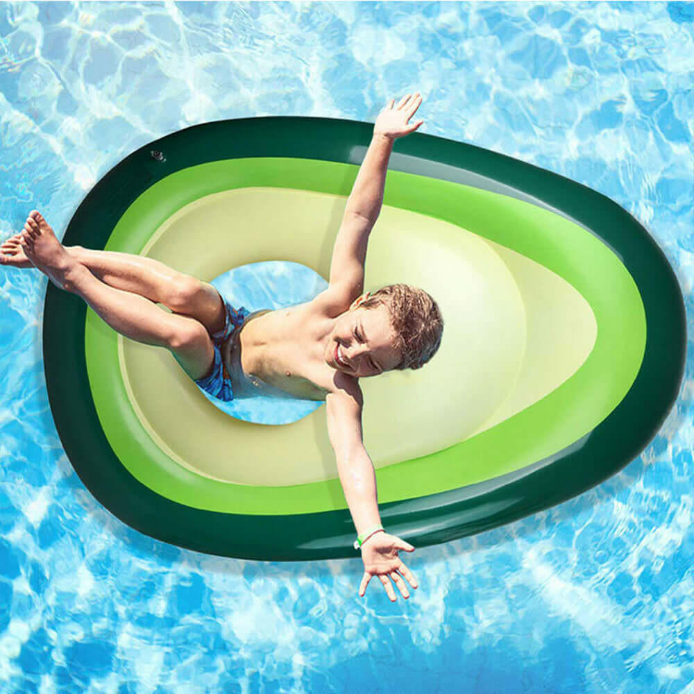 Inflatable Avocado Pool Float Pool Swimming Float Swimming Ring Pool.