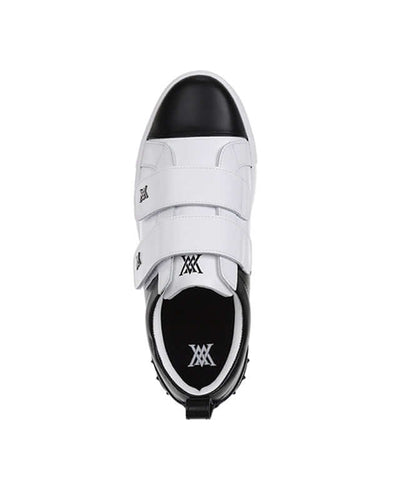 ANEW Golf: Men's Color Block Double Velcro Sneakers - Black