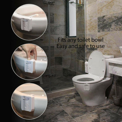 CLEAN BOWL UV Sanitizing Light For Germ Free Toilets With LED Motion.