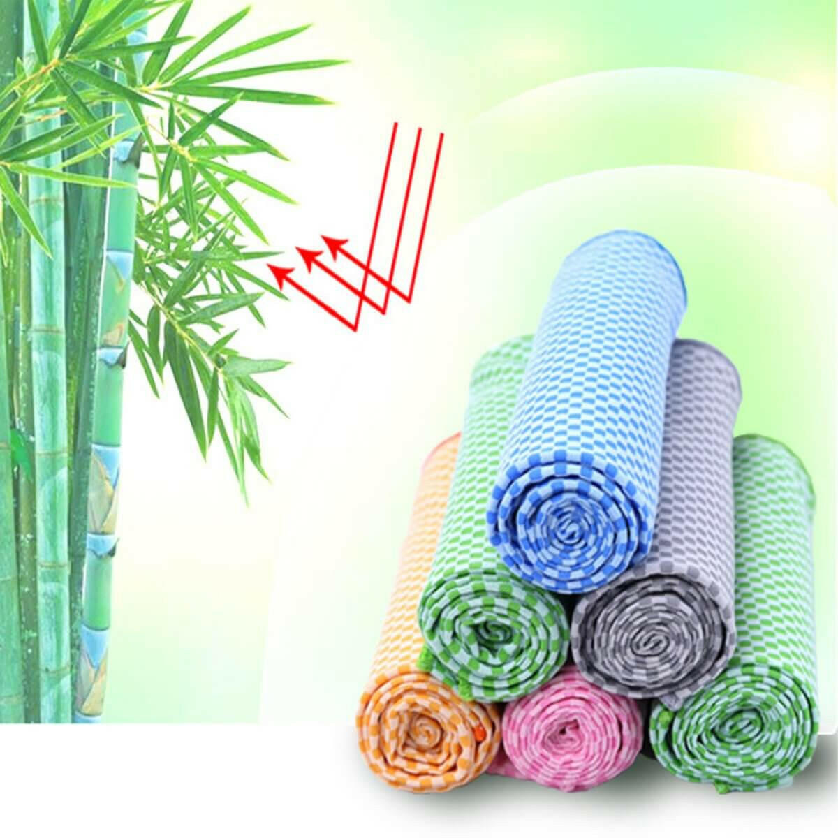 Natura Super Cool Bamboo Towel In A Bottle - 2 PK.