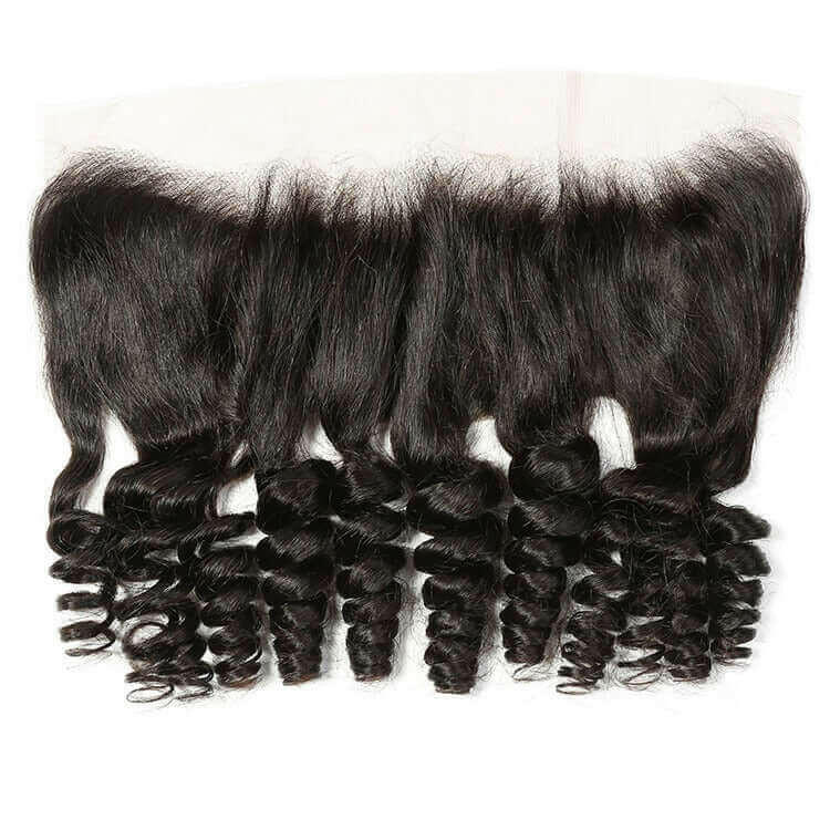 10A Grade Brazilian 3/4 Funmi Hair Human Hair bundles with 4x4 Closure.