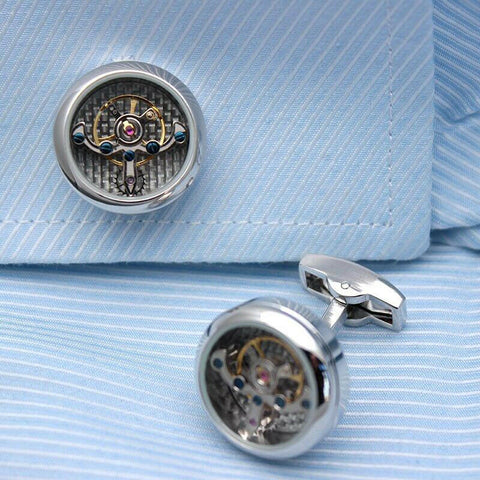 Automatic Watch Engine Cufflinks.