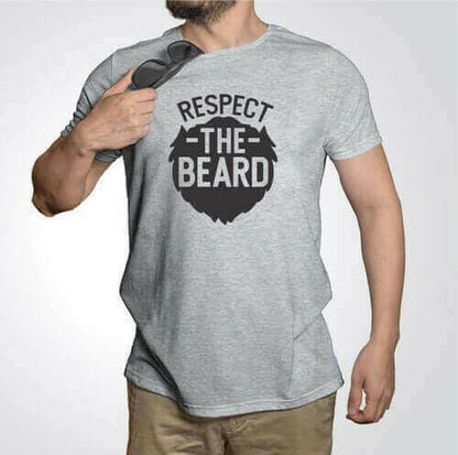 Respect the Beard Mens Tee.