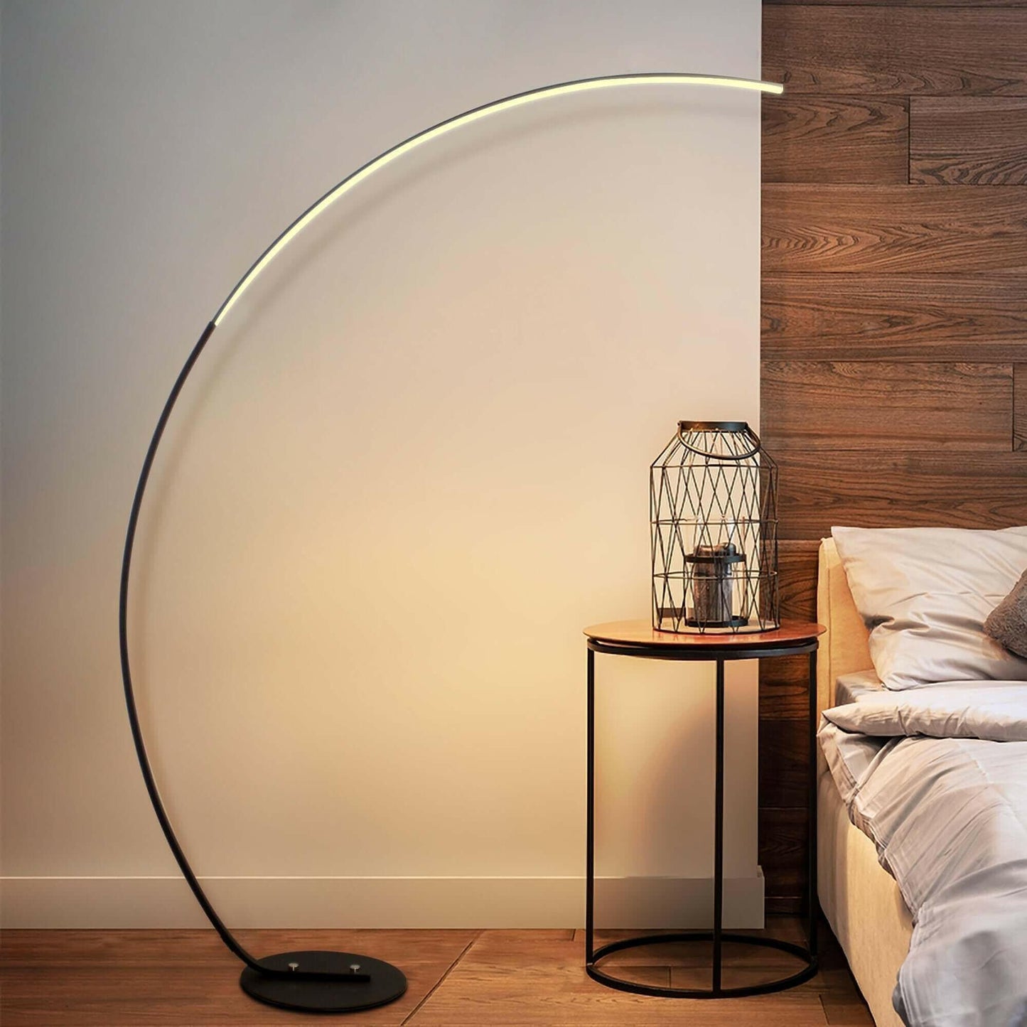 RGB Modern Curve Lamp.