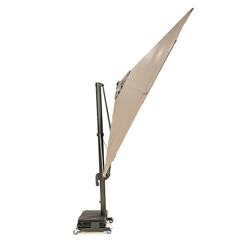 Cantilever Umbrella Flexo base with wheels