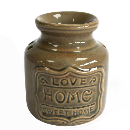 Lrg Home Oil Burner - Blue Stone - Love Home Sweet Home.