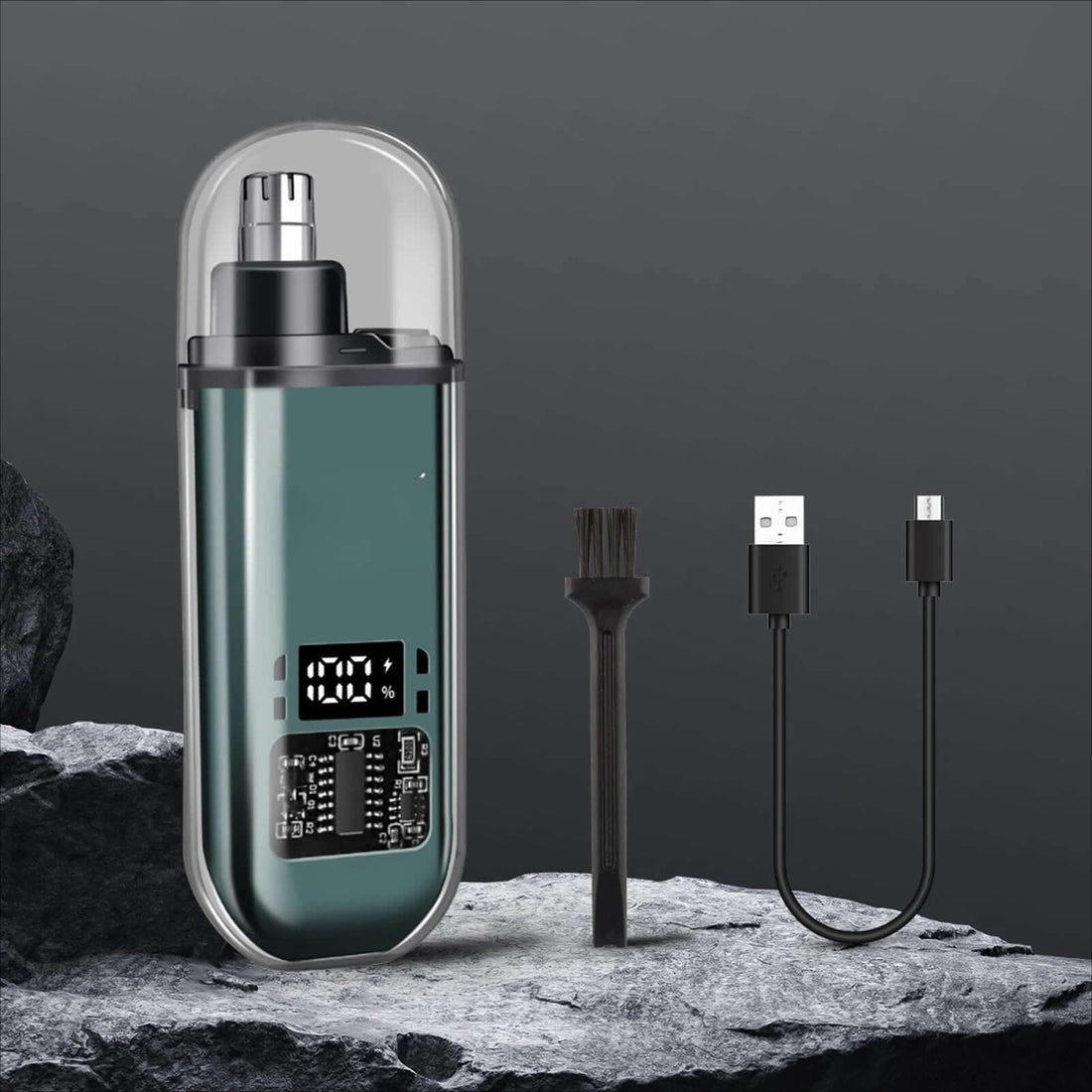 Portable Electric Nose Ear Trimmer HIENA Cordless razor Mini Pocket