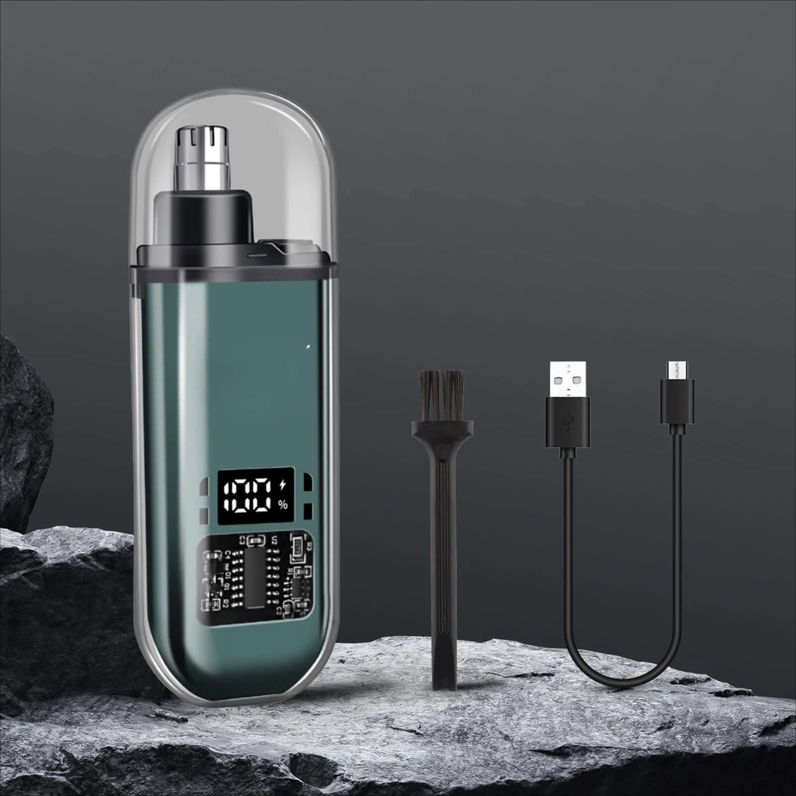 Portable Electric Nose Ear Trimmer HIENA Cordless razor Mini Pocket