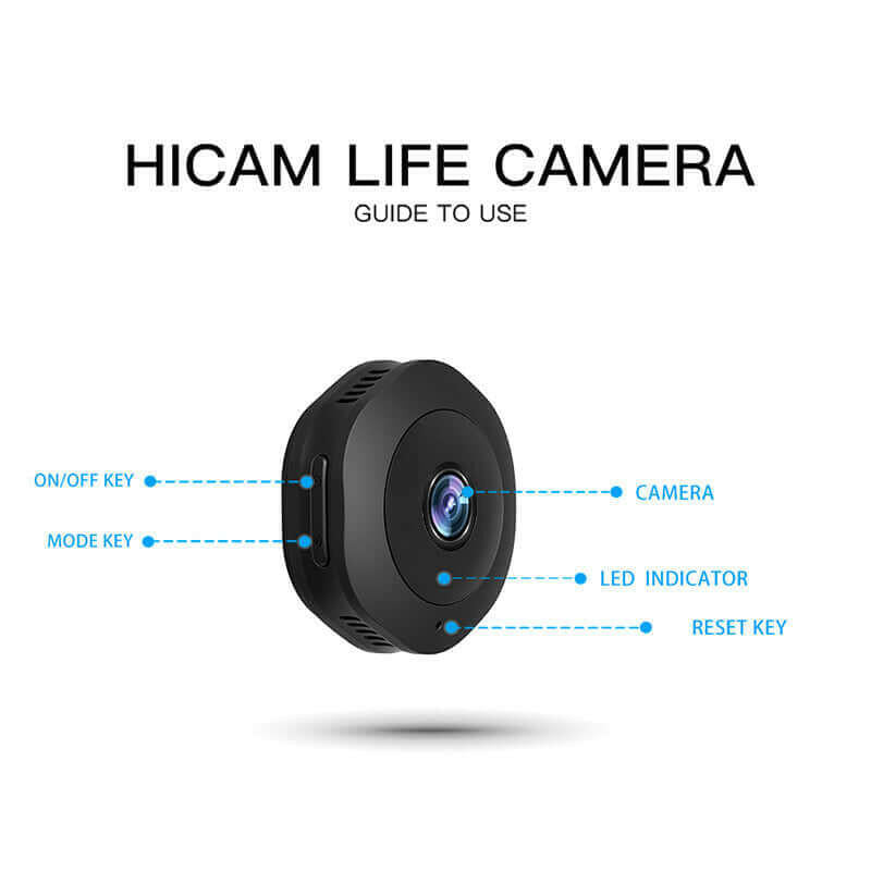 1080P Mini Camera APP Remote Control Monitor Home Security.