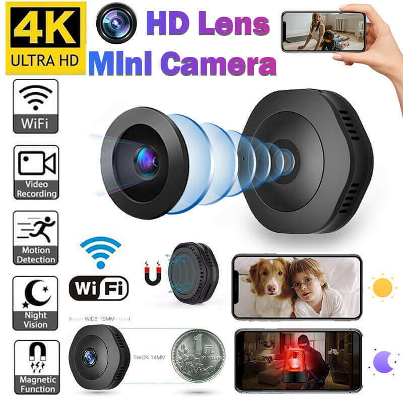 1080P Mini Camera APP Remote Control Monitor Home Security.