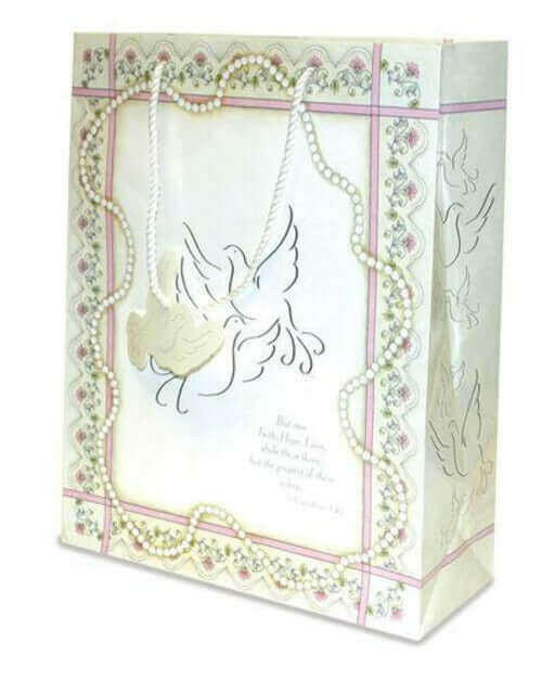 Gift Bag: Wedding Doves (6 Pack).