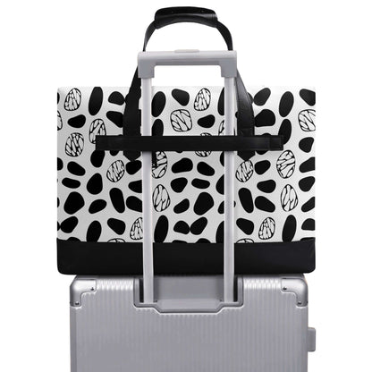 Mens PU Leather Briefcase Waterproof Business Bag