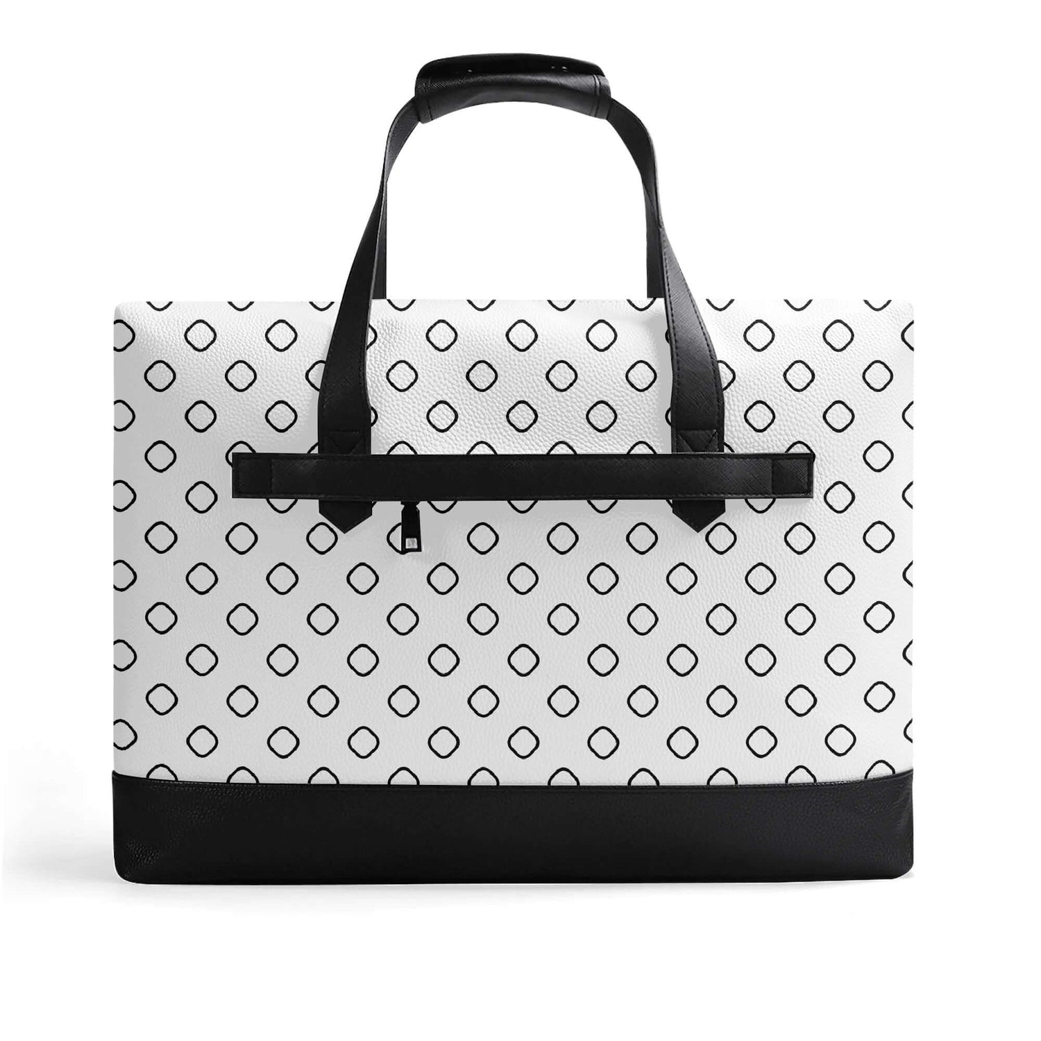 Mens PU Leather Briefcase Waterproof Business Bag