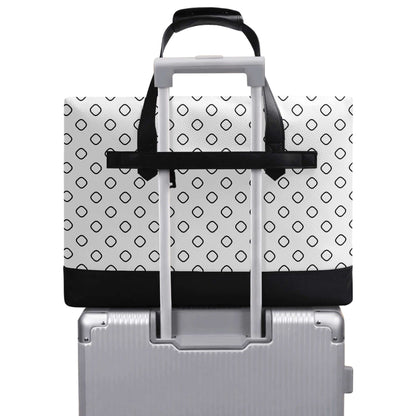 Mens PU Leather Briefcase Waterproof Business Bag