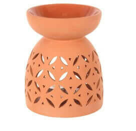 20cm Large Terracotta Oil Burner.