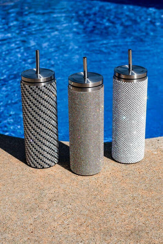 Luxury Rhinestone Crystal Bling Tumblers
