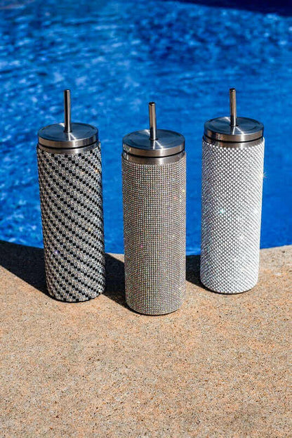 Luxury Rhinestone Crystal Bling Tumblers