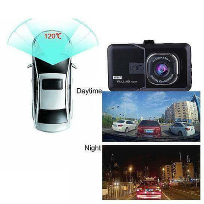 Black Box Dash Cam 1080P G-Sensor Looping Car Camera.