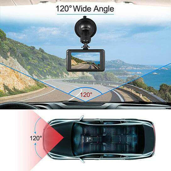 Black Box Dash Cam 1080P G-Sensor Looping Car Camera.