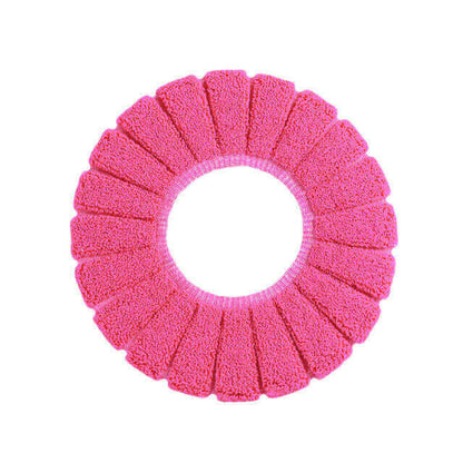 1PC Toilet mat Comfortable Velvet Coral Toilet.