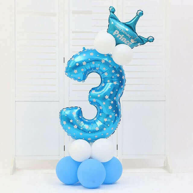 1PC number balloon Balloon Baby Shower Kids.