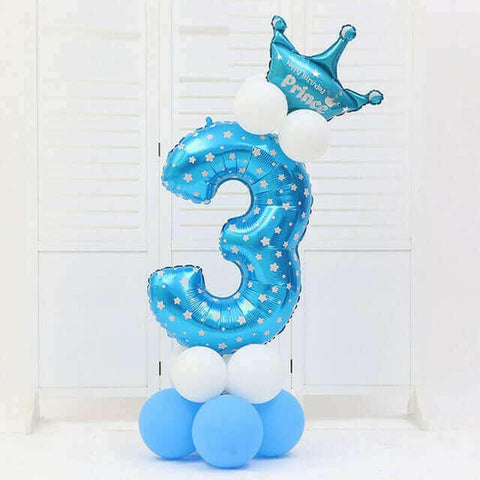 1PC number balloon Balloon Baby Shower Kids