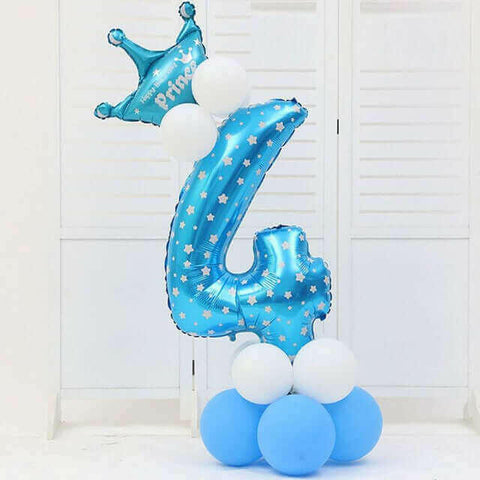 1PC number balloon Balloon Baby Shower Kids