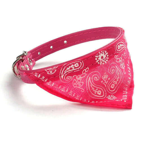 1PC small puppy pet collar with scarf Cut Dog Cat.