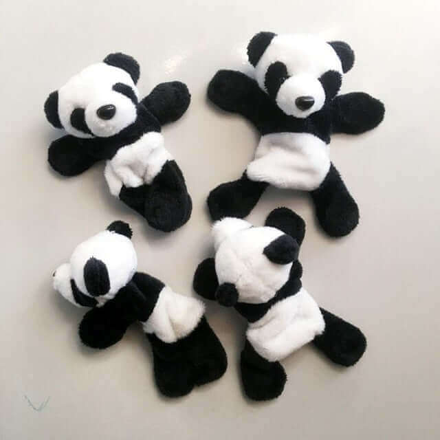 1Pc Panda Fridge Sticker Cute Soft Plush Panda