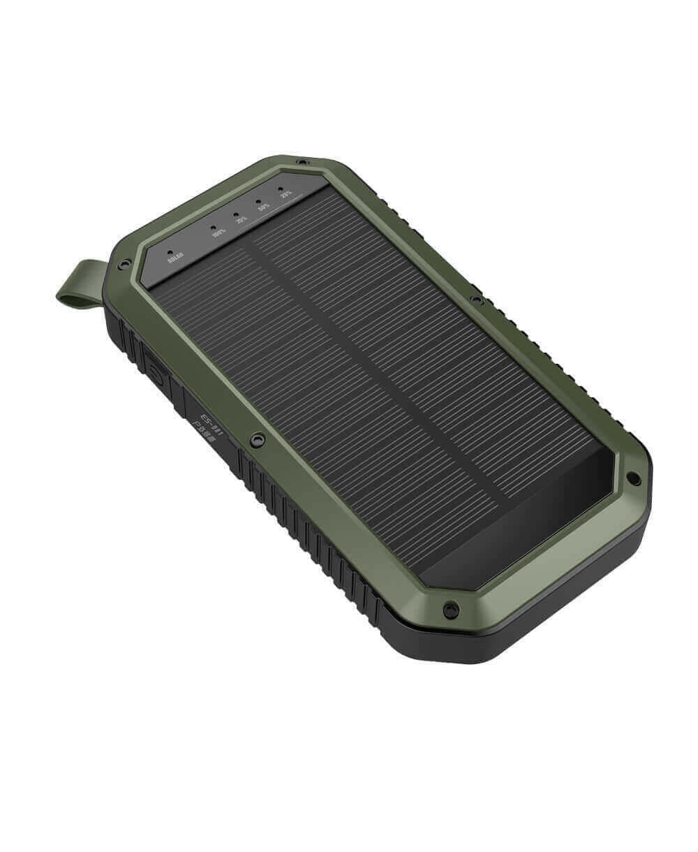 Sun Chaser Mini Solar Powered Wireless Phone Charger 10,000 mAh With.