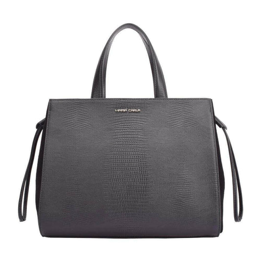 Maria Carla Woman's Fashion Luxury Leather Tote Bag, Smooth Leather.