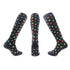 Multi Polka Dot Compression Socks